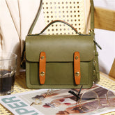 Bolso bandolera de piel de vacuno curtida vegetal